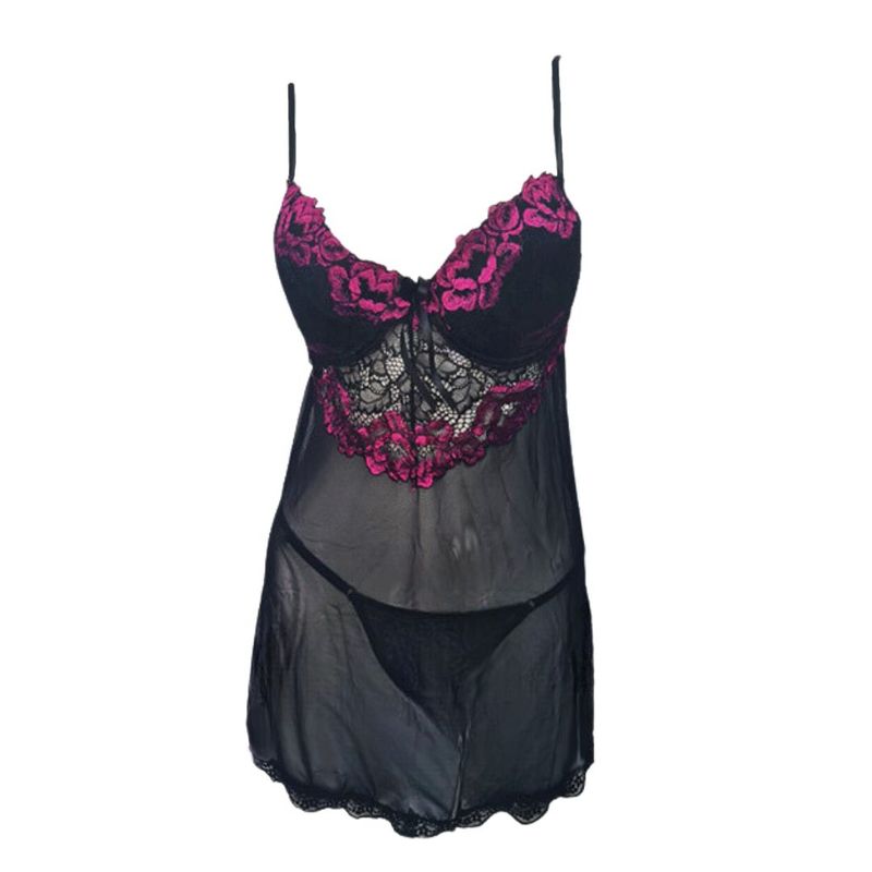 GENERICO - Babydoll Melanie Talla L Lencería fina