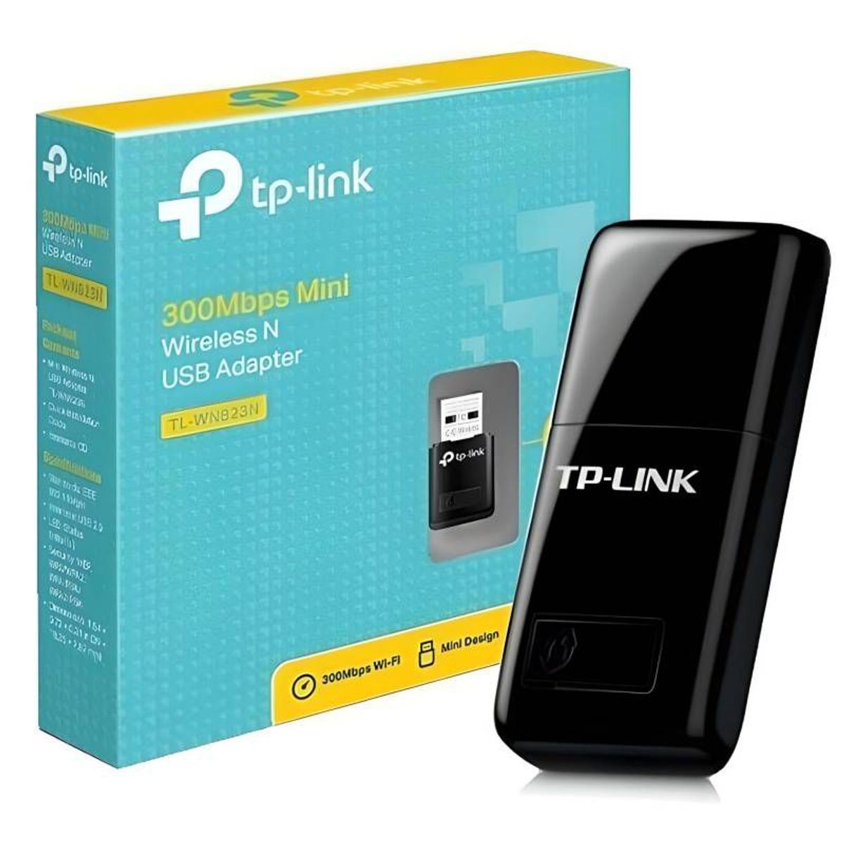TP LINK - TP-LINK TL-WN823N MINI ADAPTADOR USB WIRELESS N 300MBPS