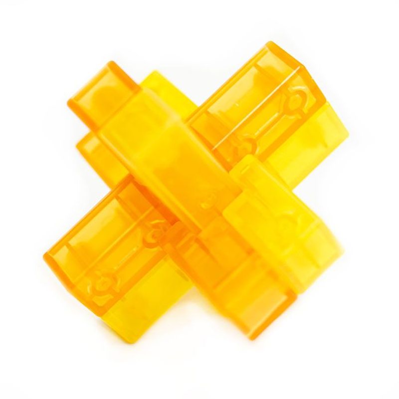 QIYI - Puzzle Kong Ming rompecabeza plástico Six pieces V1 QIYI