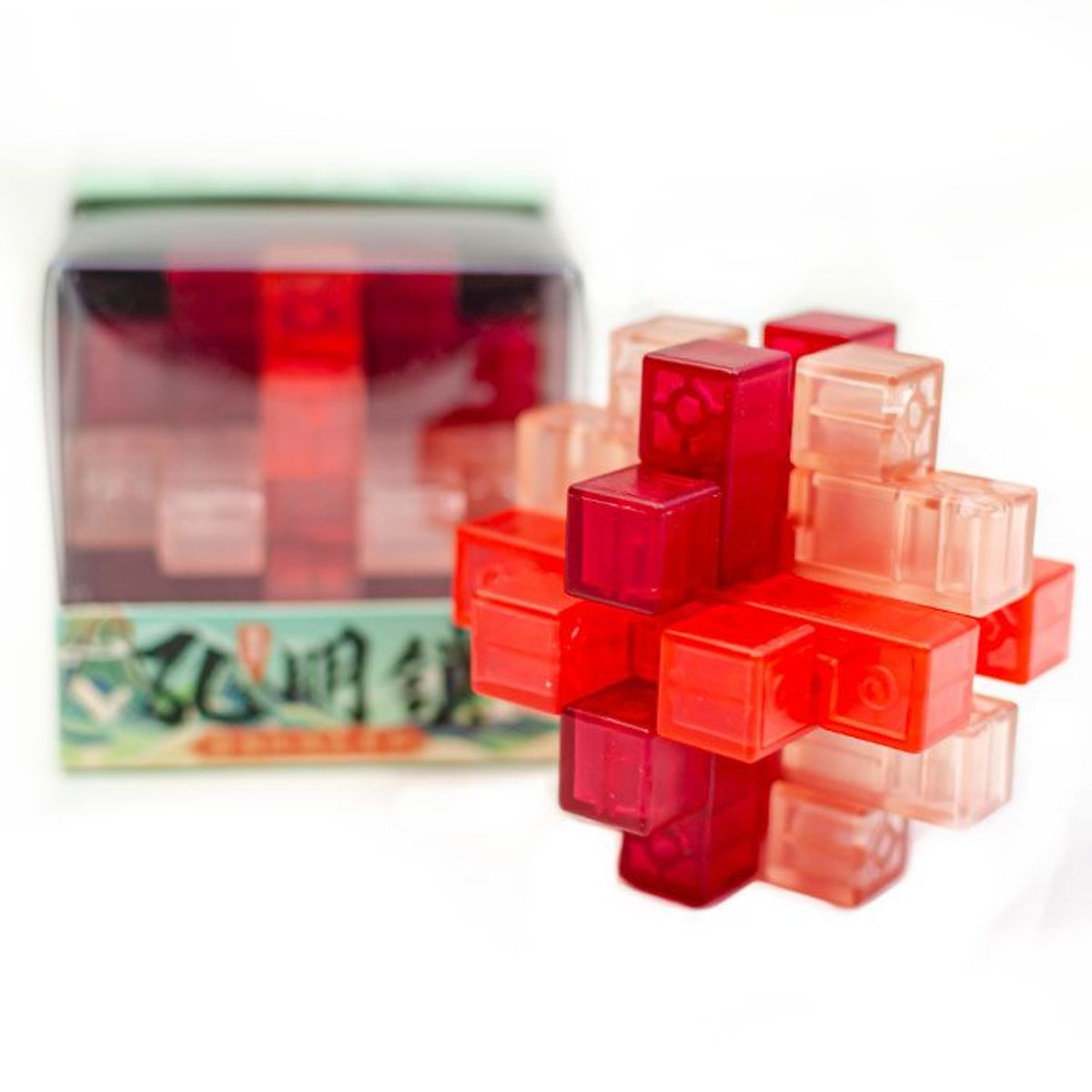 QIYI - Puzzle Kong Ming rompecabeza plástico shape lock QIYI