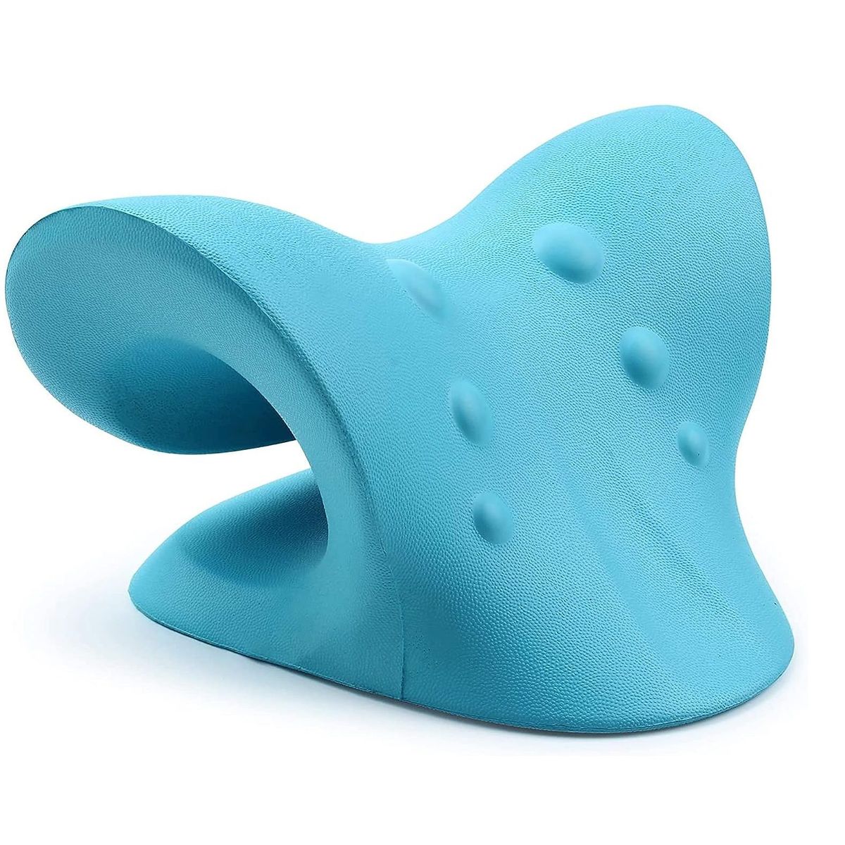 GENERICO - SOPORTE CUELLO HOMBROS Almohada Quiropráctica Turqueza