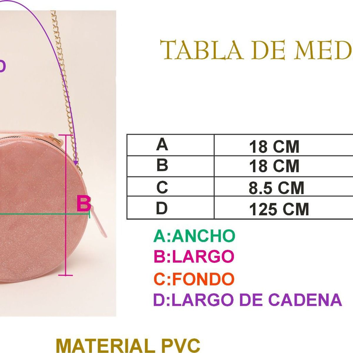 EVYTONY - CARTERA PARA NIÑA MODELO DIVA