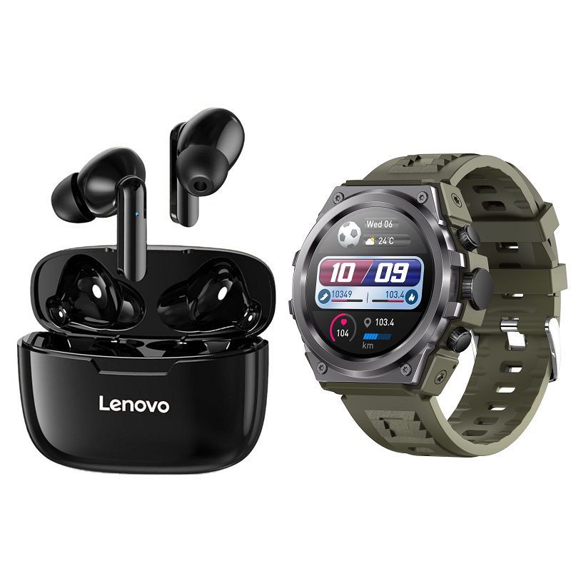 Audífonos Bluetooth Lenovo Lenovo Xt90 CaracterÃsticas Smartwatch