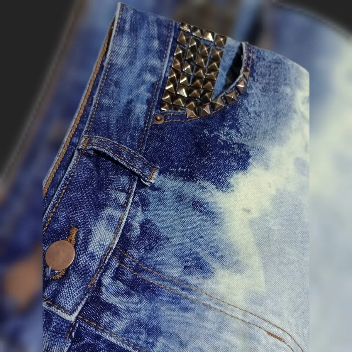 GENERICO - Shorts Jean Mujer No Stretch