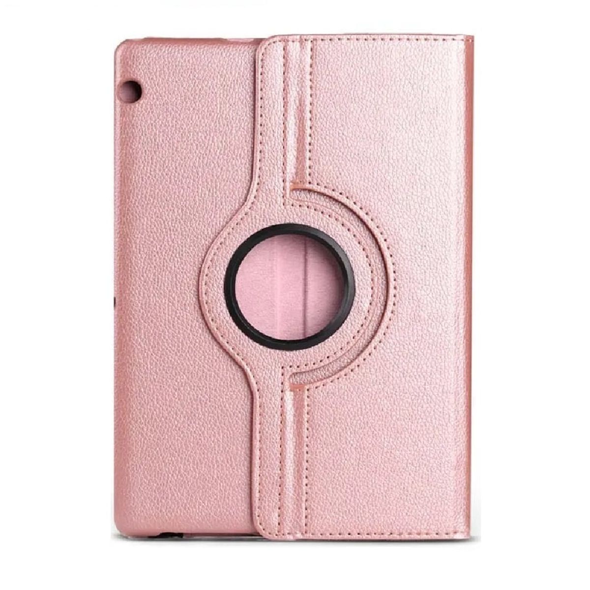 GENERICO - Funda para Lenovo Tab M8 HD 8 Flipcover Giratoria Rosada Resistente