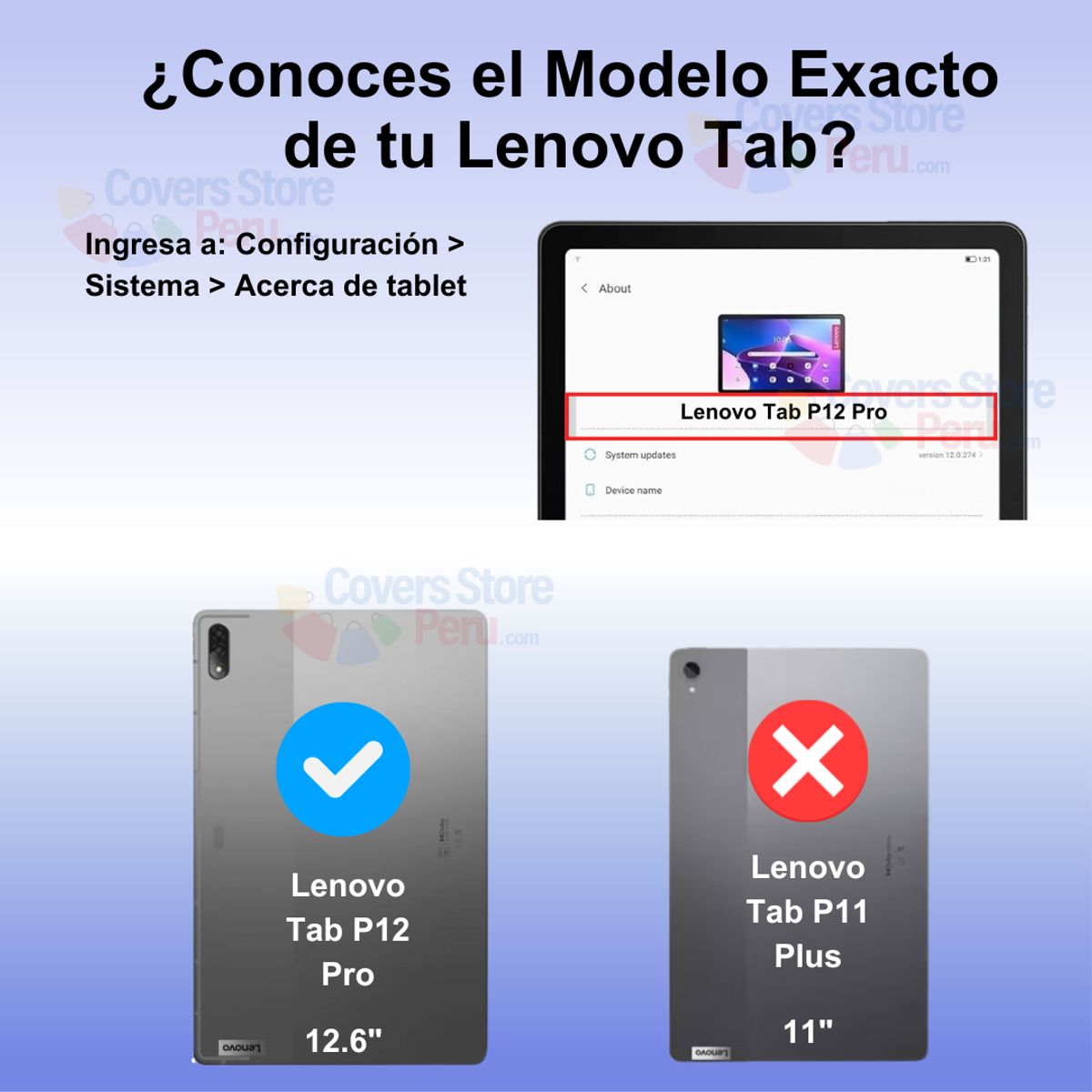 GENERICO - Funda para Lenovo P12 Pro 126 Flipcover Giratoria Roja Resistente