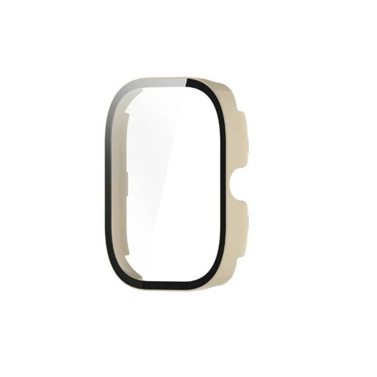 GENERICO - Cover o Bumper Para Xiaomi Watch 4 - Beige