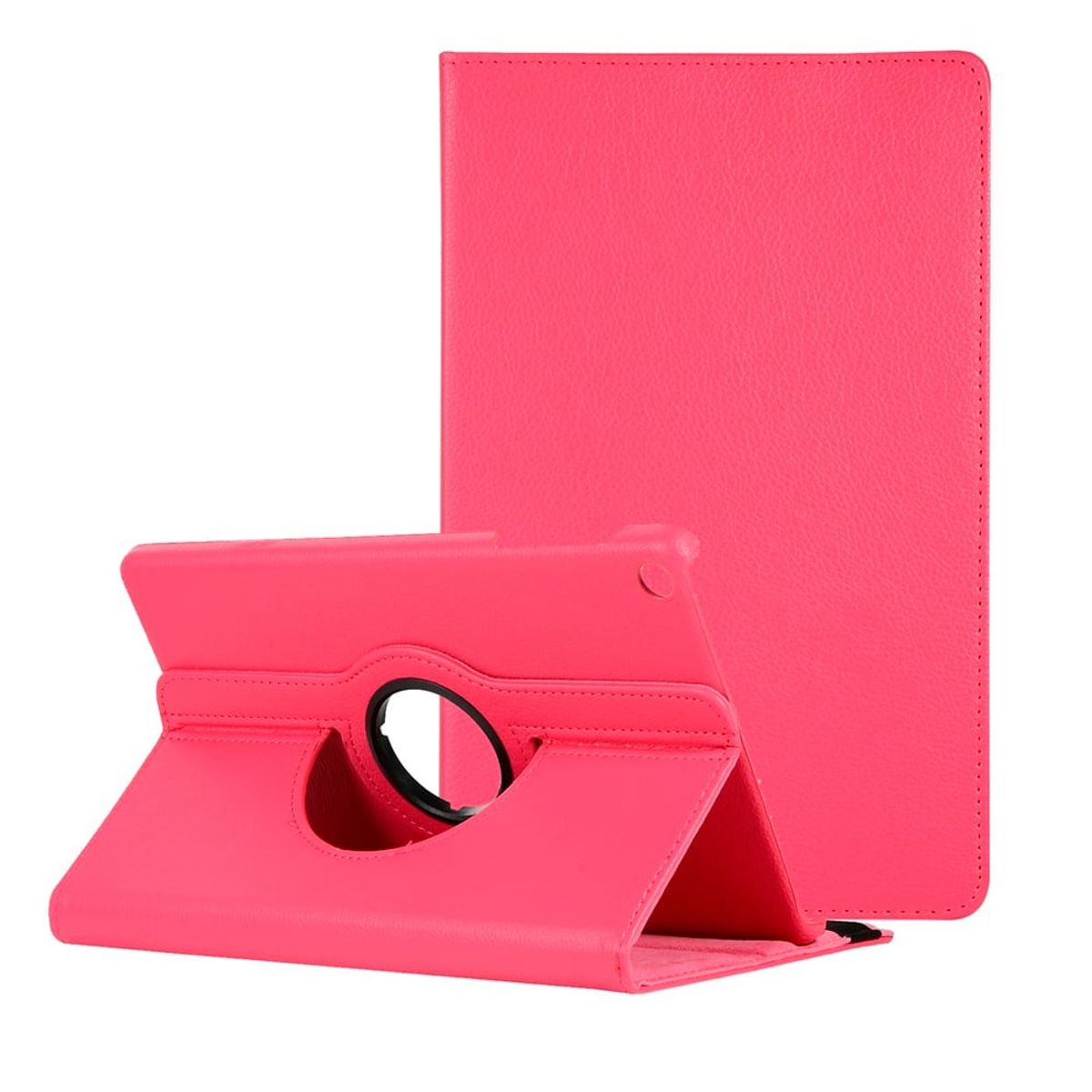 GENERICO - Funda para Samsung Tab S8 Ultra 146 Giratoria Fucsia Resistente