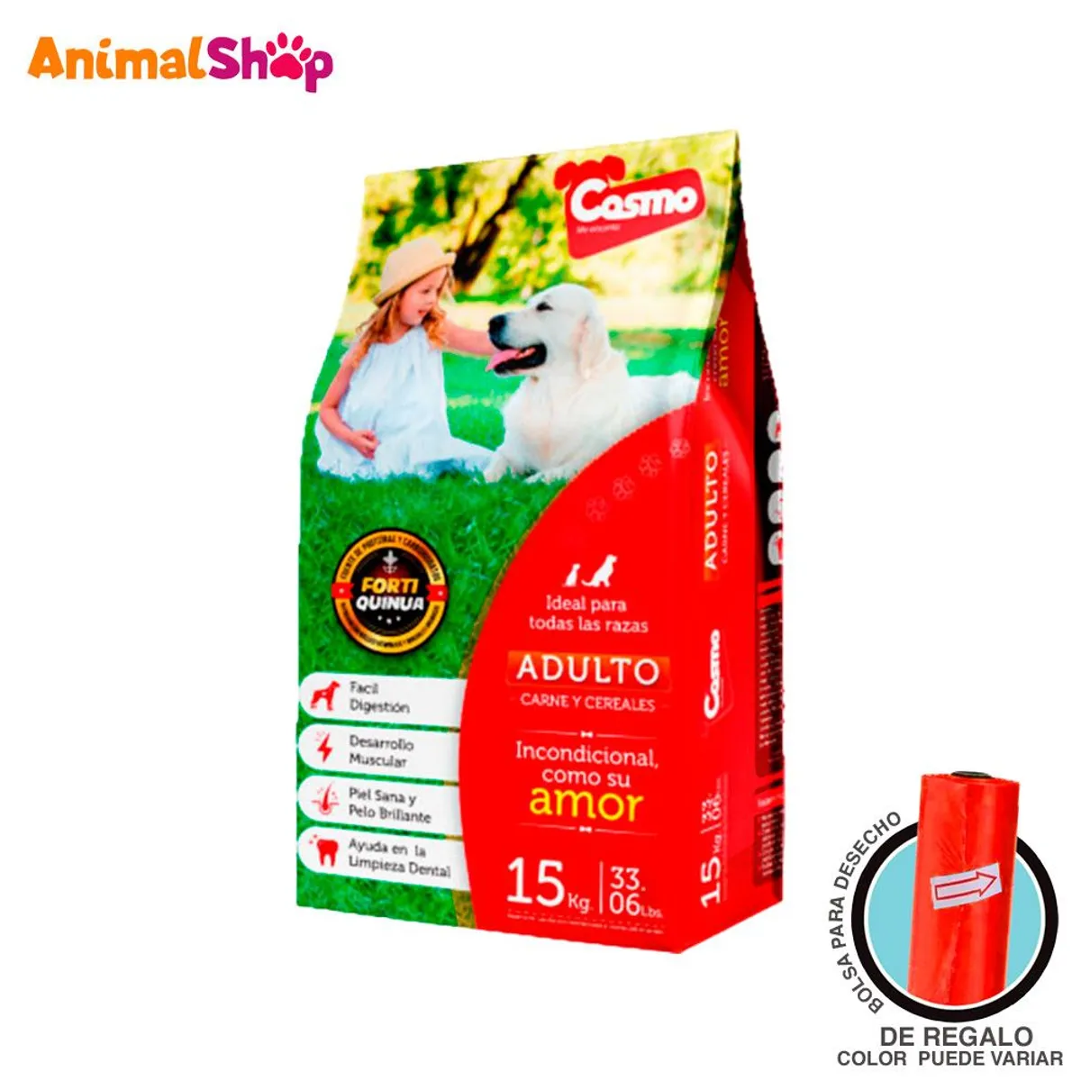 COSMOS - Comida Para Perro Adulto Cosmo 15 Kg