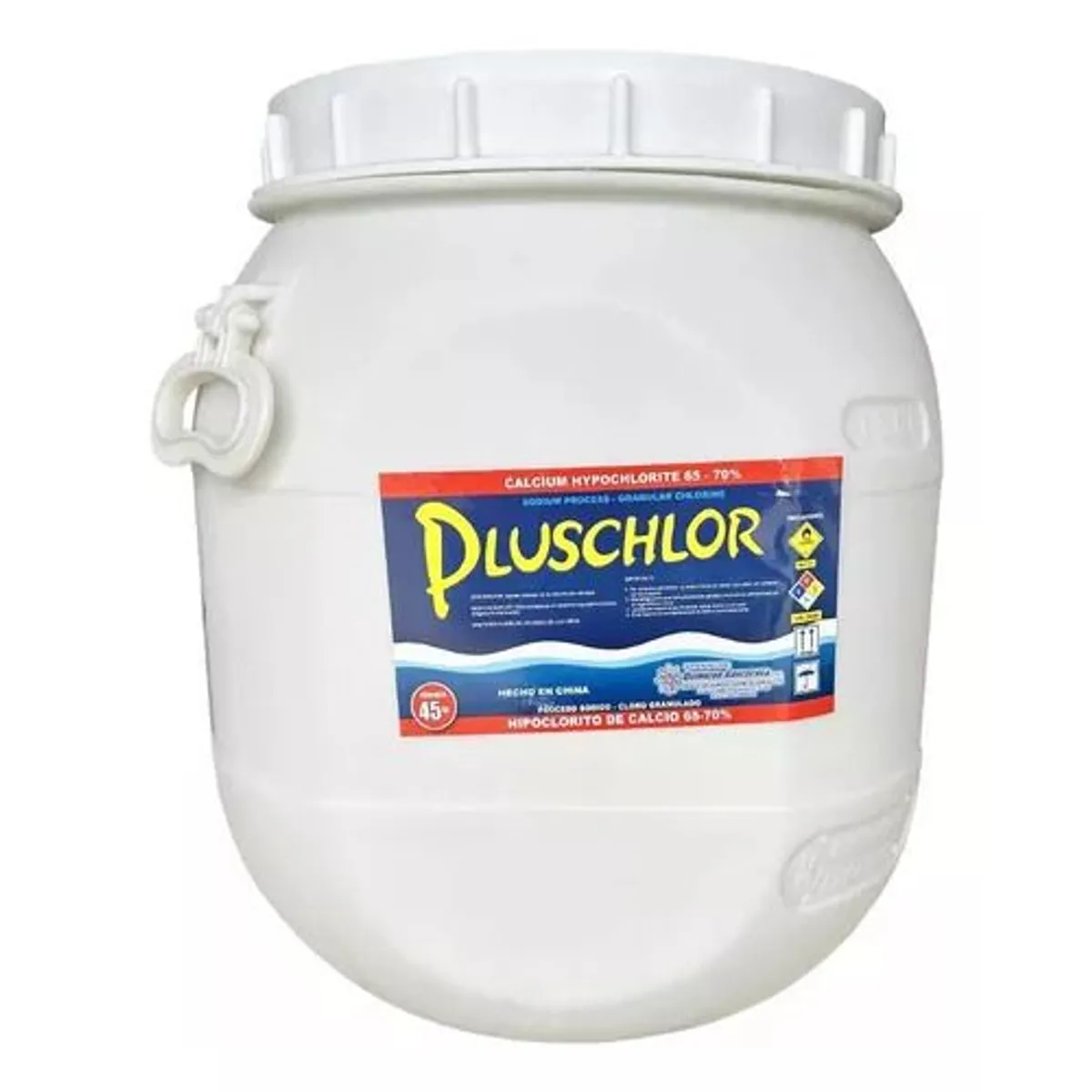 LLUMPAY - Cloro Granulado 65%-70% Pluschlor de 45kg