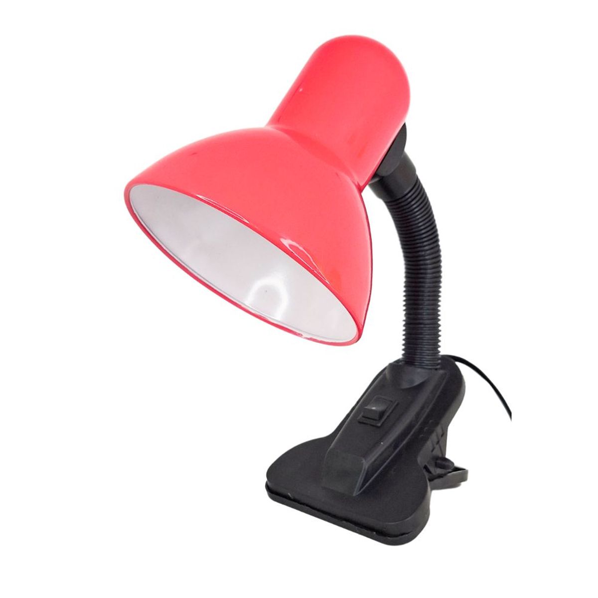 GENERICO - Lampara de Escritorio Flexible con Clip - Fucsia