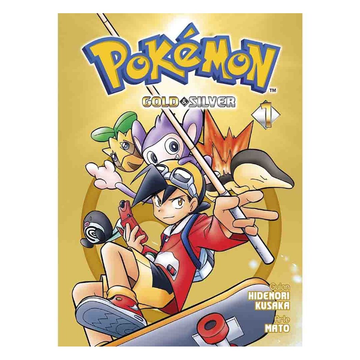 PANINI - Manga Pokemon Gold & Silver Tomo 1 - Panini