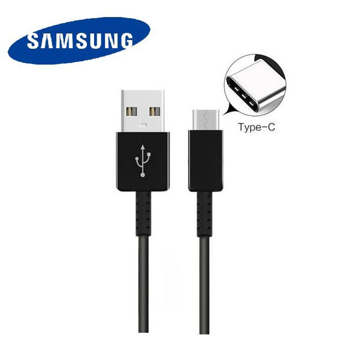 SAMSUNG - Cable Samsung USB a Tipo C 1m - Negro