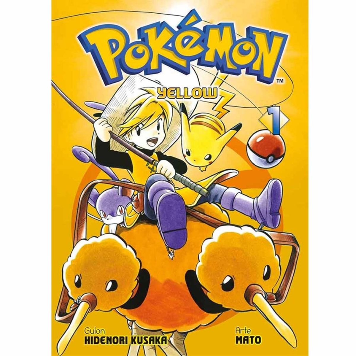 PANINI - Manga Pokemon Yellow Tomo 1 - Panini