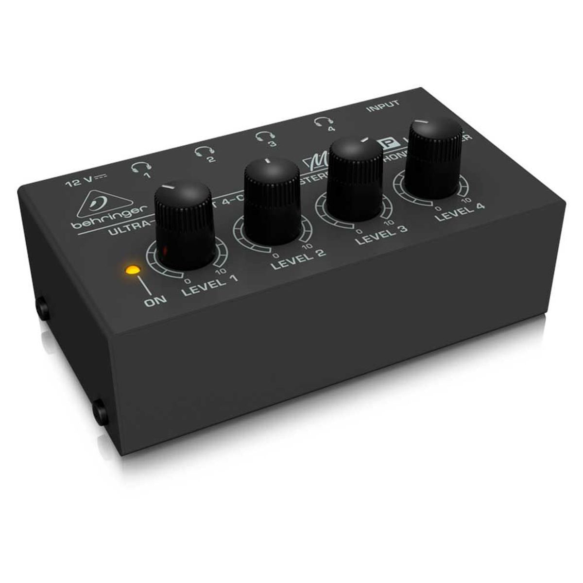 BEHRINGER - Amplificador De Audifonos Behringer Ha400 Stereo 4 Canales