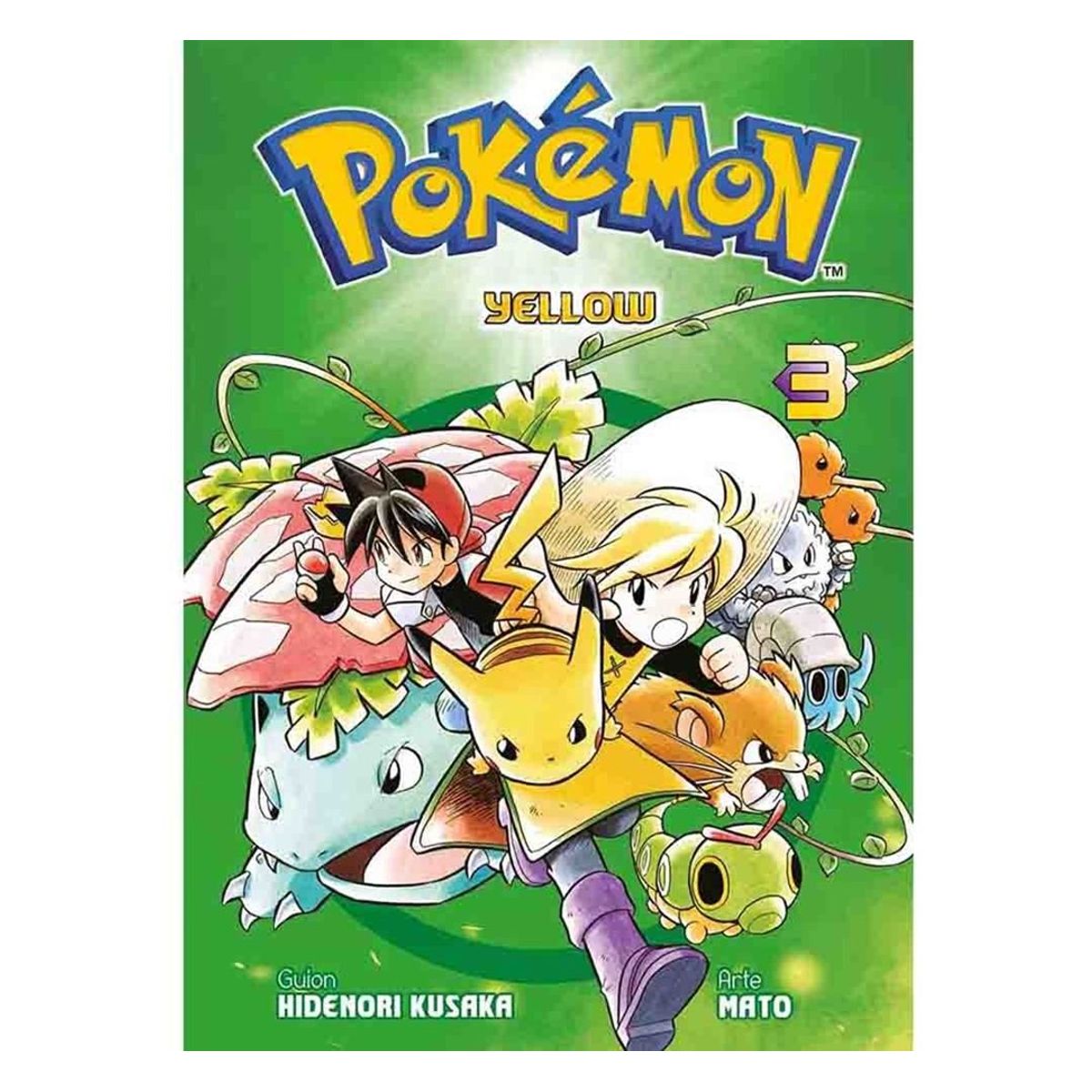 PANINI - Manga Pokemon Yellow Tomo 3 - Panini