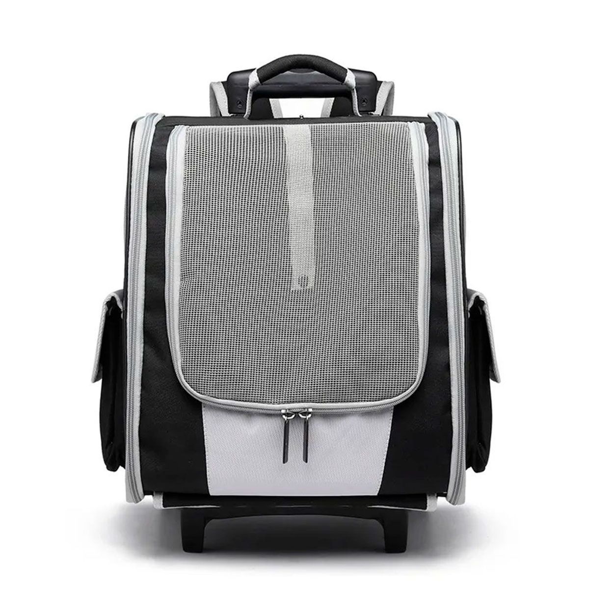 QUE PATAS PET SHOP - Maletín Transportador con Ruedas para Mascotas