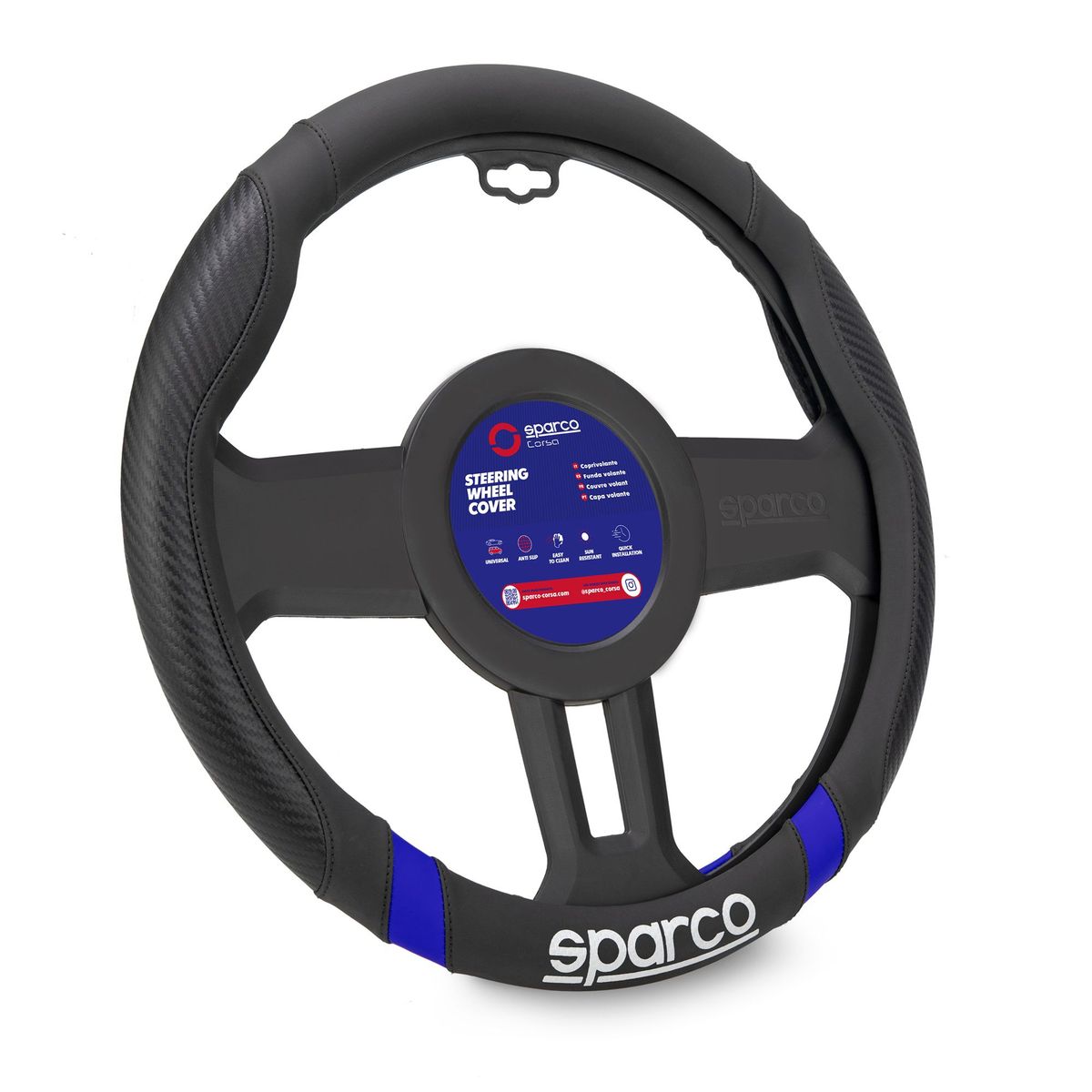SPARCO - Forro Funda Para Timon Sparco Auto Camioneta