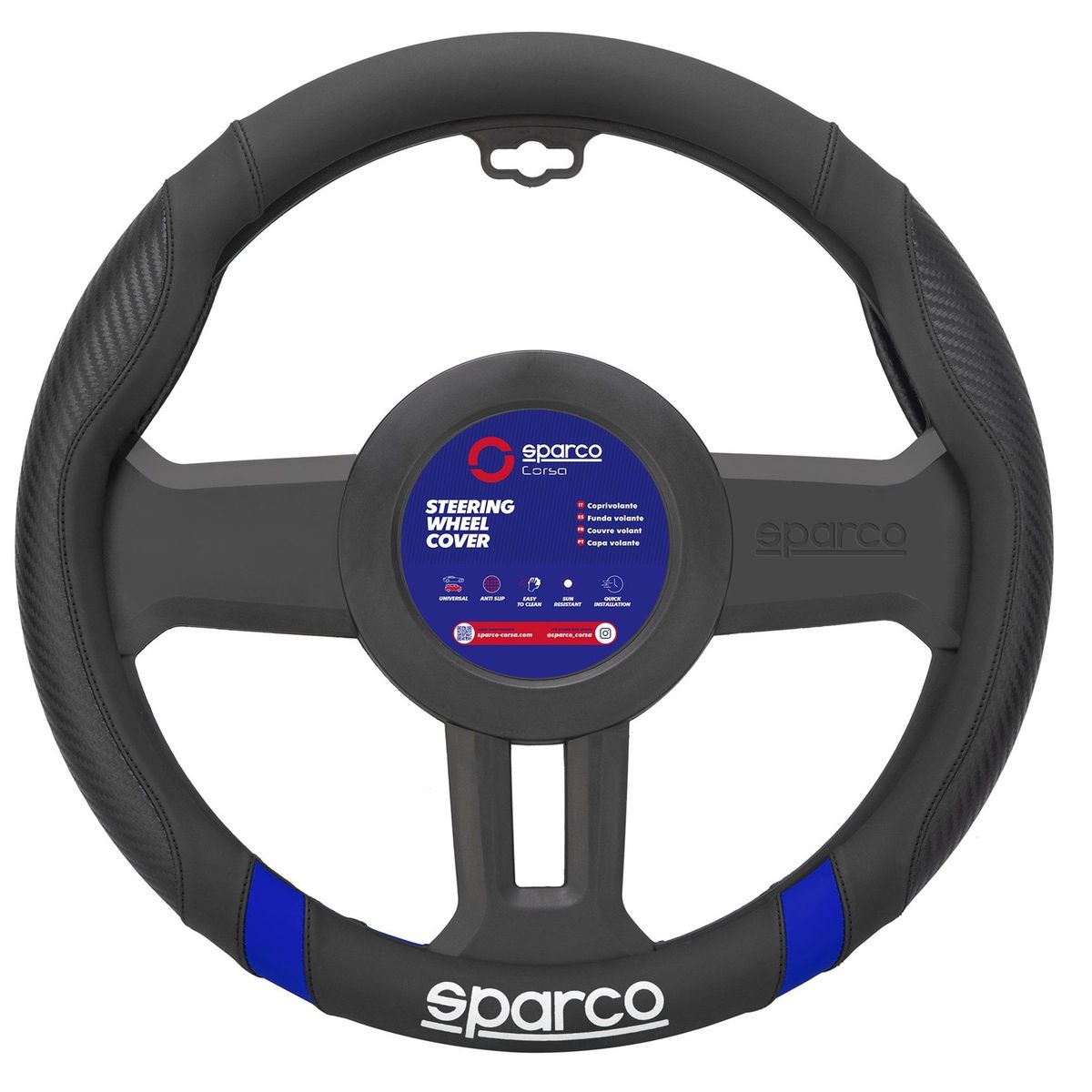SPARCO - Forro Funda Para Timon Sparco Auto Camioneta