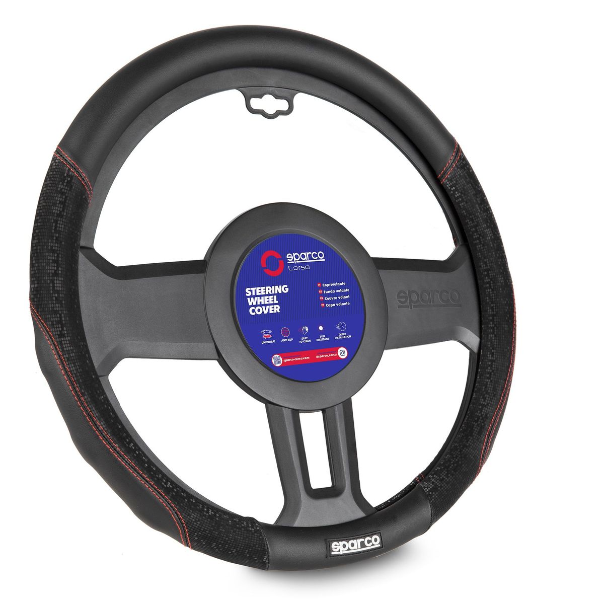 SPARCO - Forro Funda Para Timon Sparco Auto Camioneta