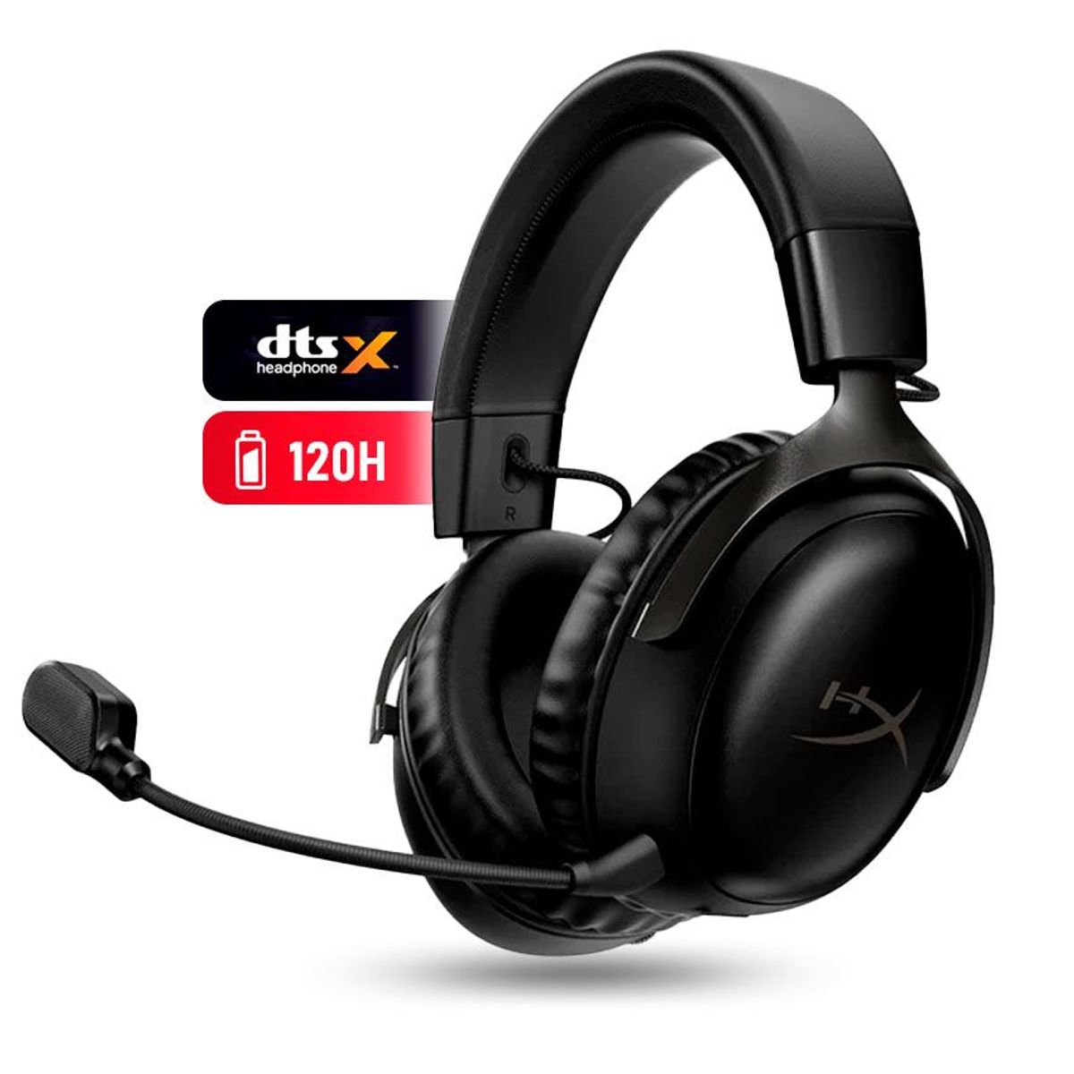 HYPERX - Audífono Gamer HyperX Cloud III Wireless 120H - Negro