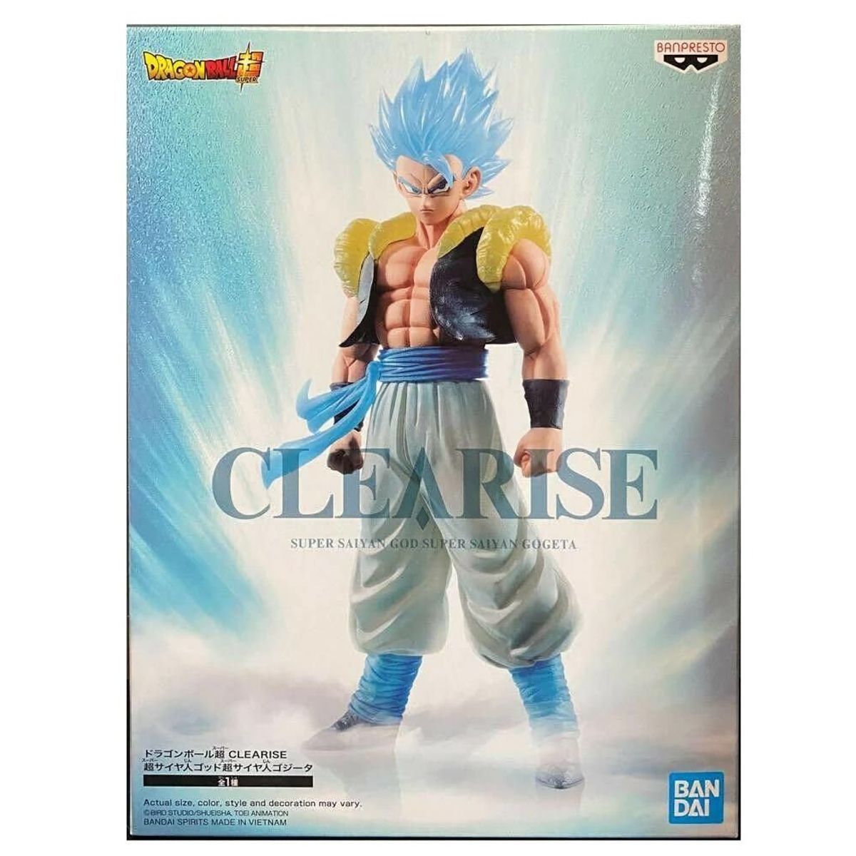 BANPRESTO - GOGETA Blue Banpresto CLEARISE Dragon ball - Titan Buy