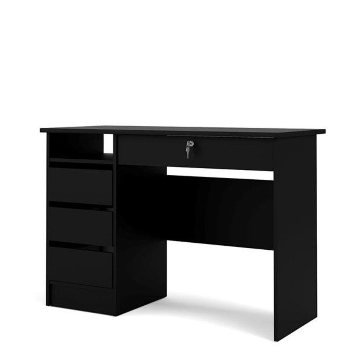 TU MESITA - Escritorio Ejecutivo Misac 4 cajones color Negro TU MESITA