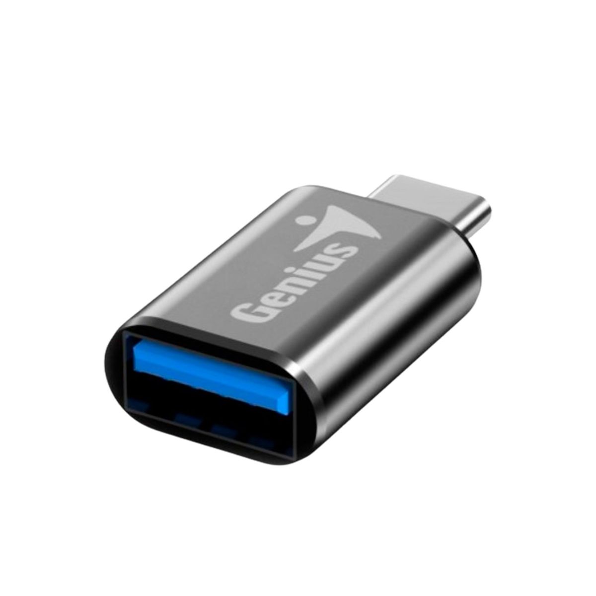 GENIUS - ADAPTADOR GENIUS ACC-C2A, USB-C A USB-A, NEGRO - P/N: 32590002400