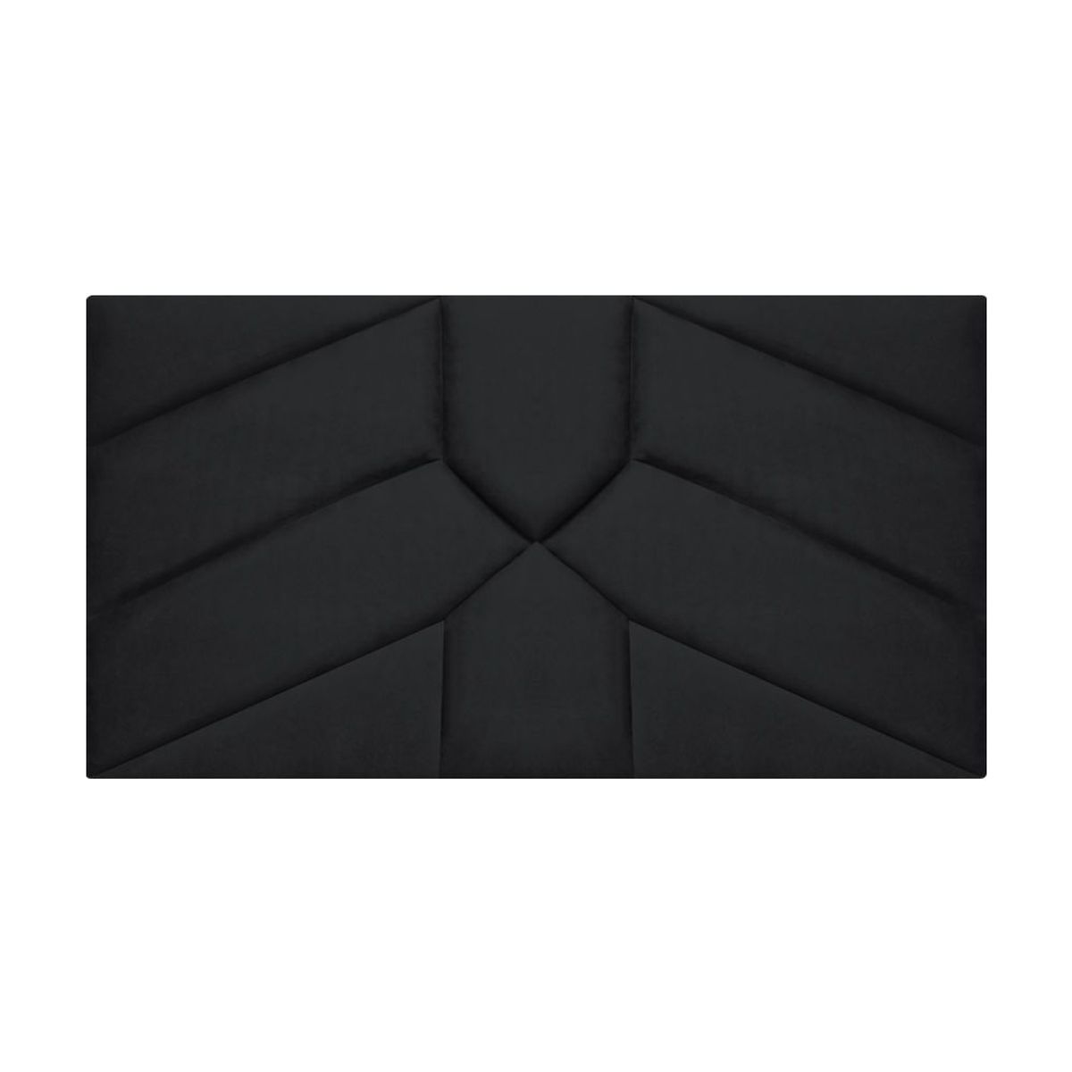 BARAKA HOME - Cabecera Obidos Aerea 1.5 Plz - Negro