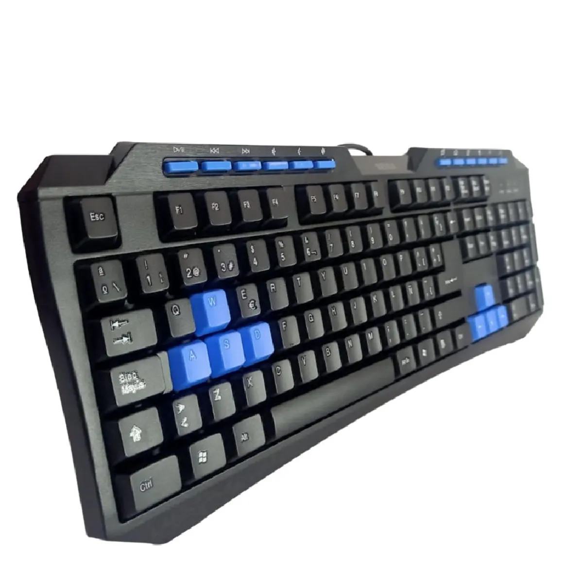 SEISA - Teclado Gamer Multimedia Pc Laptop  Alambrico Seisa