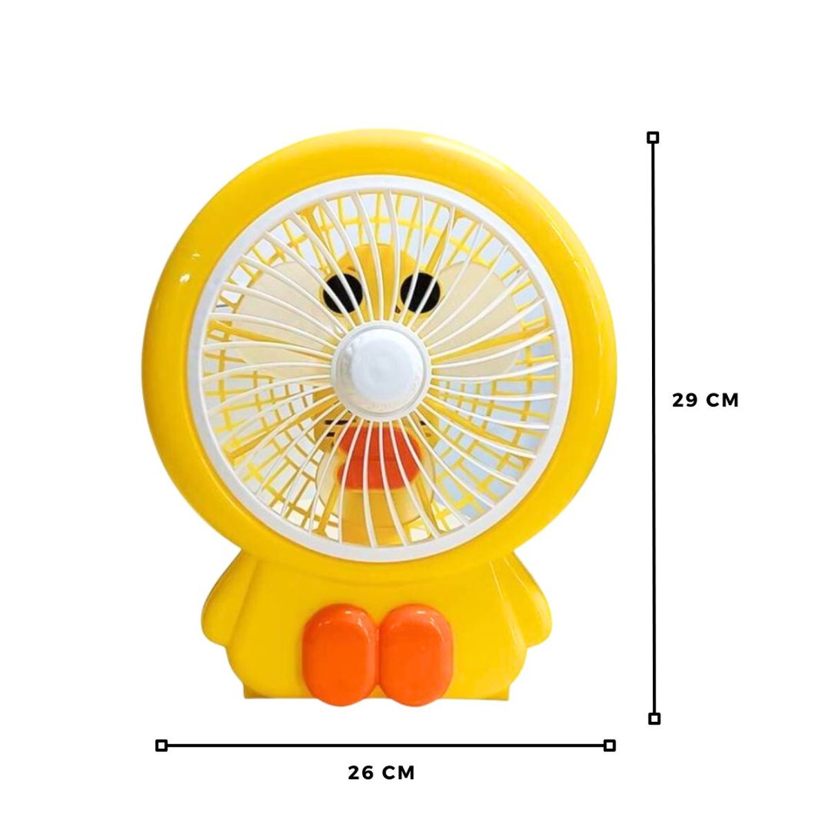 GENERICO - Ventilador Kawai 2 Velocidades Pollito