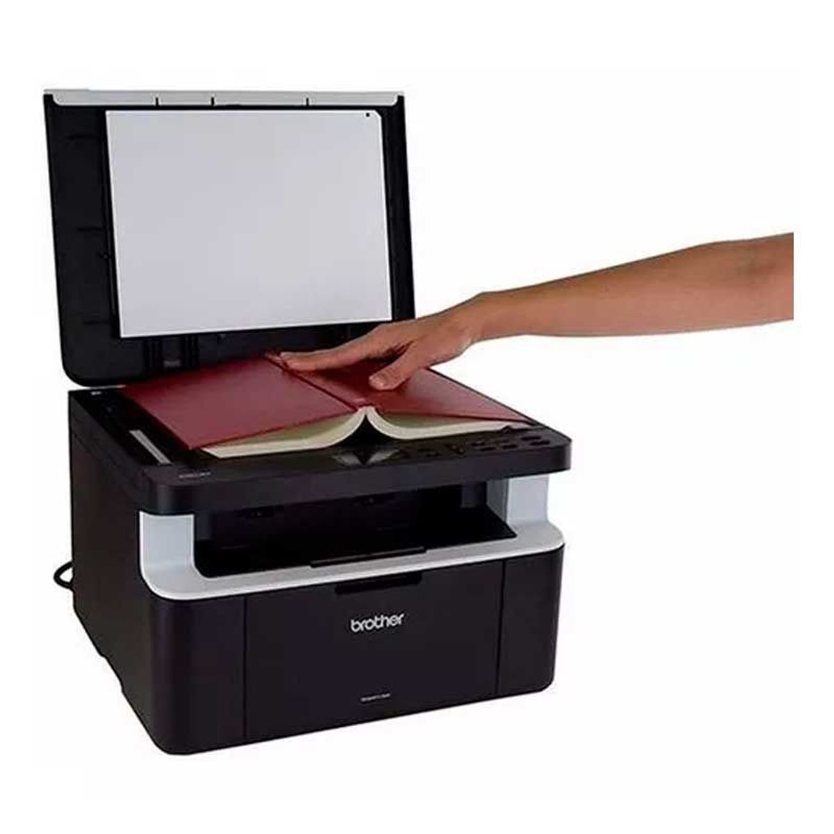 BROTHER - Impresora BROTHER DCP-1602 Láser Multifuncional Monocromatico BN