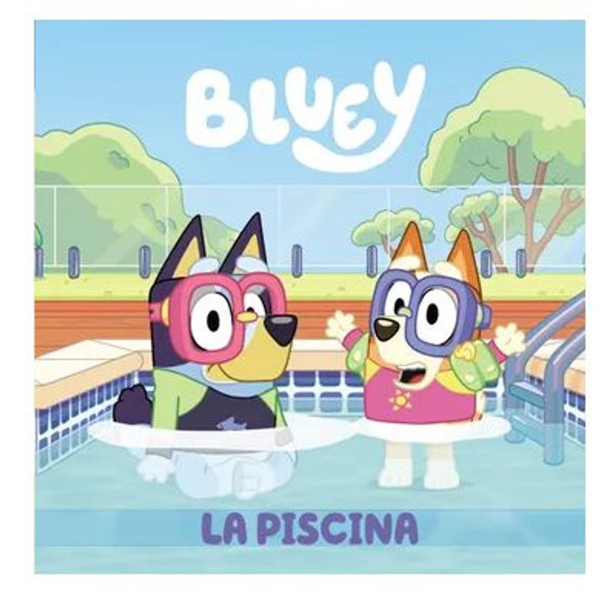 GENERICO - Libro infantil Bluey La Piscina