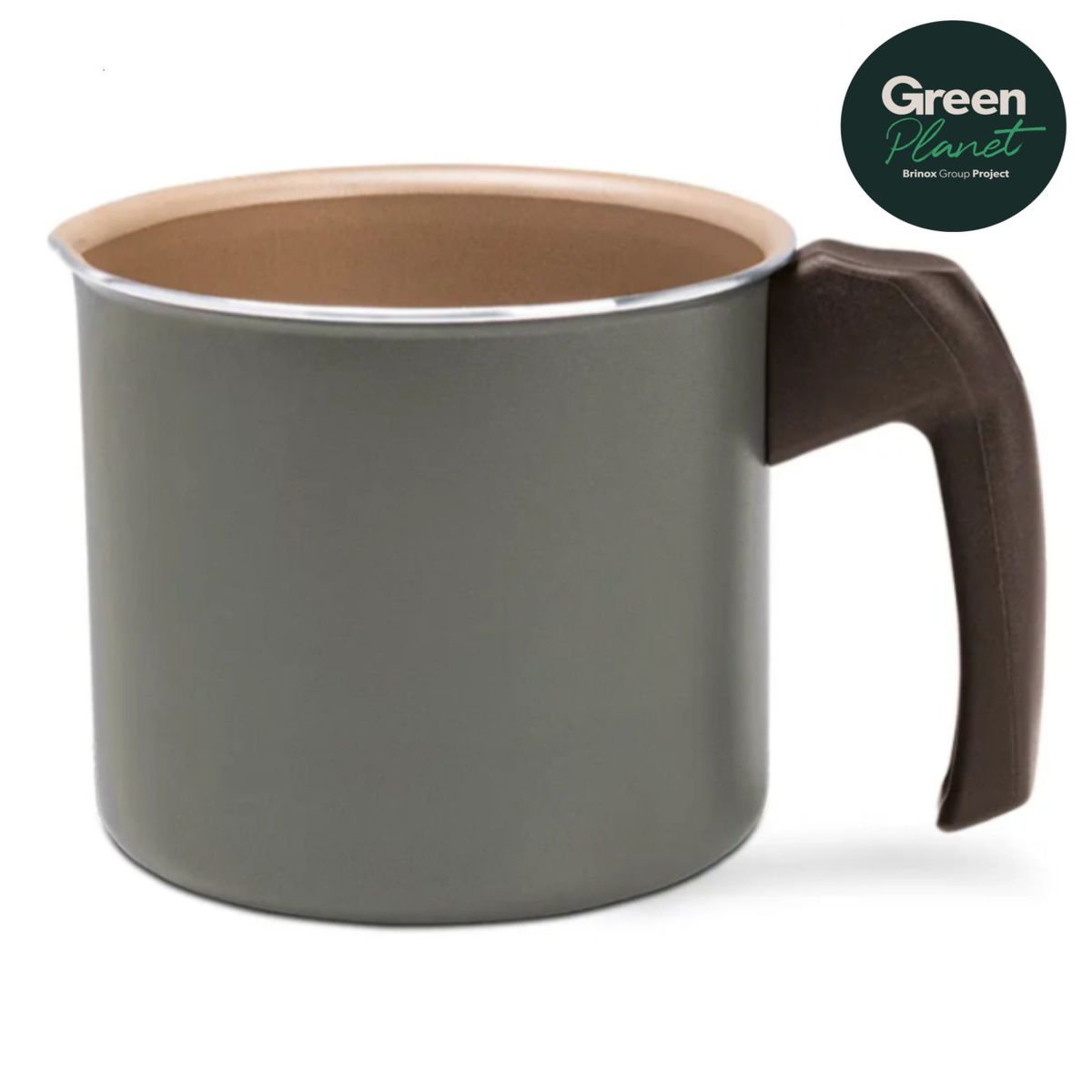 BRINOX - Hervidor Lechero 14cm 1.8L Brinox Naturall Verde GreenPlanet