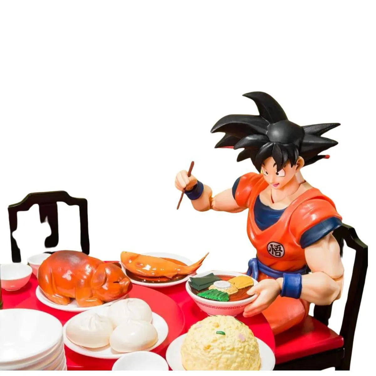 BANDAI - SH Figuarts Dragon Ball Goku Restaurant Set