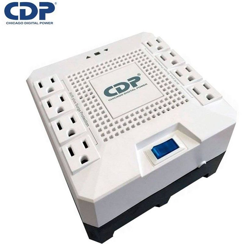 CDP - ESTABILIZADOR CDP R-AVR1808I 1800VA/1000W 8 SALIDAS