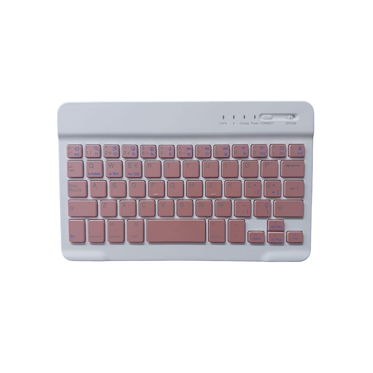 MASTERTECH - TECLADO INALAMBRICO MASTERTECH - ROSADO