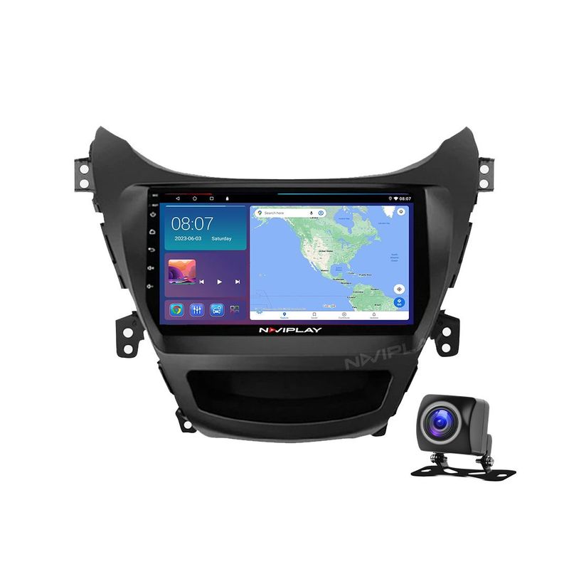 GENERICO - Autoradio Android Naviplay Para Hyundai  Elantra 2011 – 2013