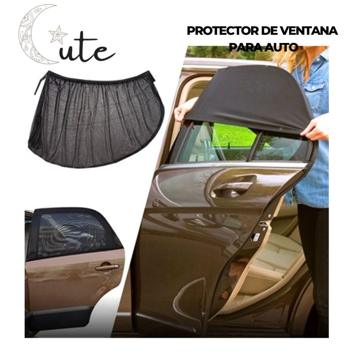 CUTE - PROTECTOR DE VENTANA PARA AUTO