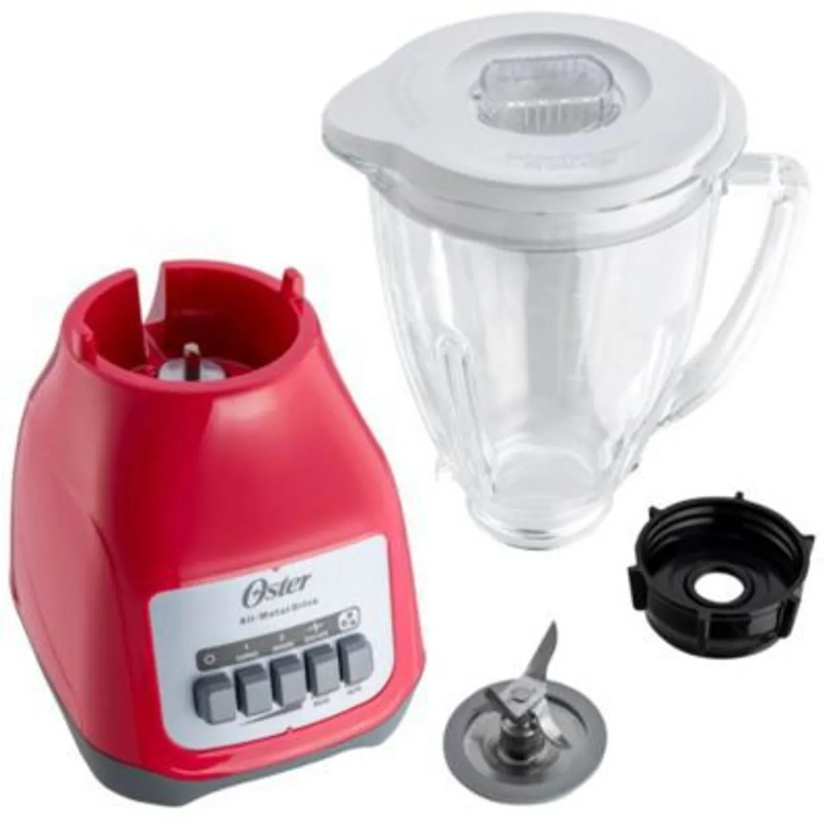 OSTER - Licuadora Oster® 2 velocidades más pulso y vaso de vidrio BLSTKAGMPB