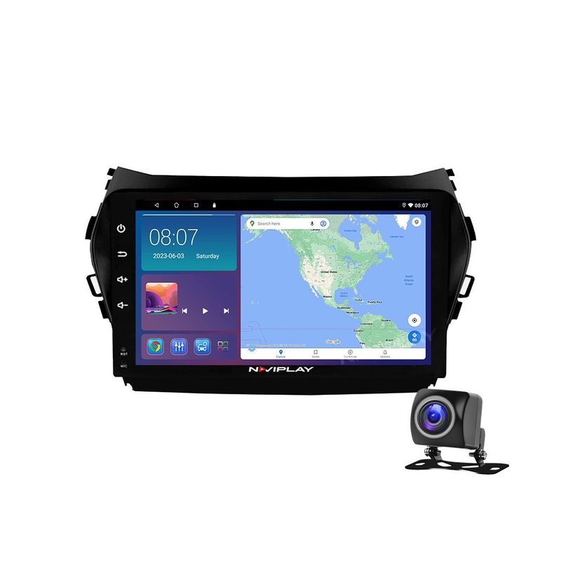 GENERICO - Autoradio Android Naviplay Para Hyundai  Santa Fe  2013 – 2018