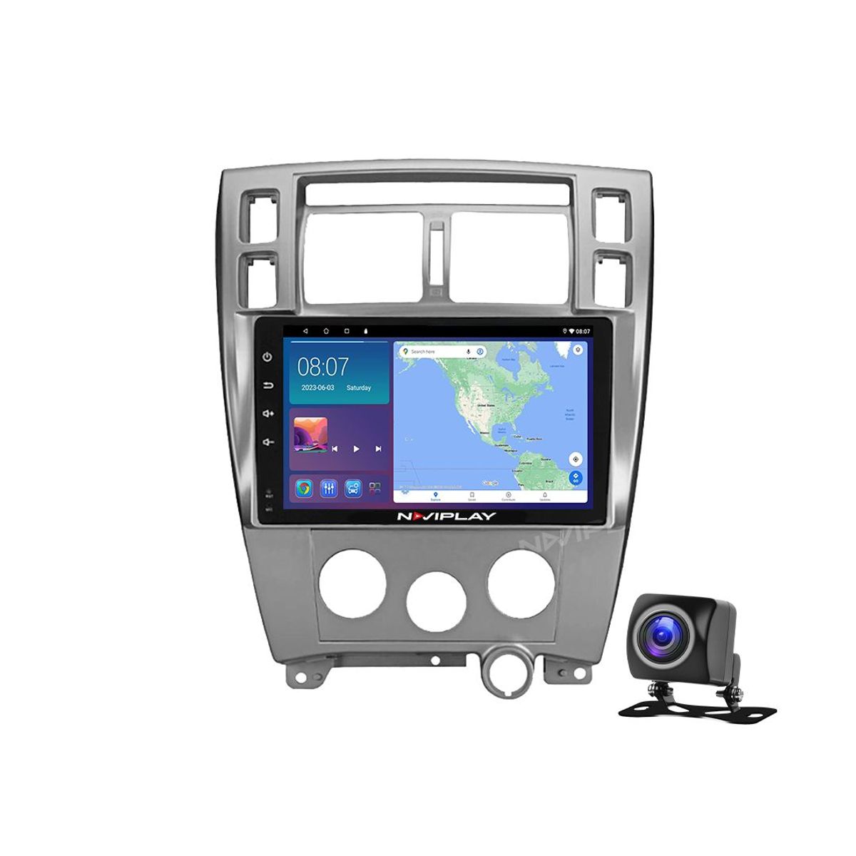 GENERICO - Autoradio Android Naviplay Para Hyundai  Tucson 2005 – 2010