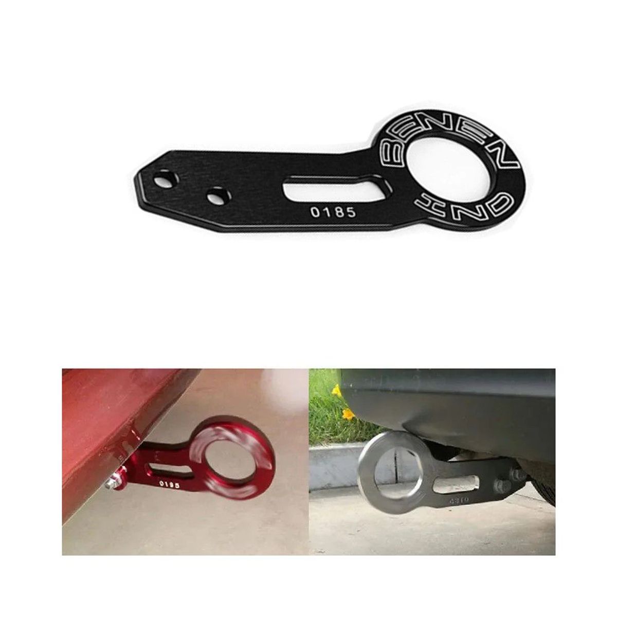 GENERICO - Gancho De Remolque Tuning Posterior Para Auto