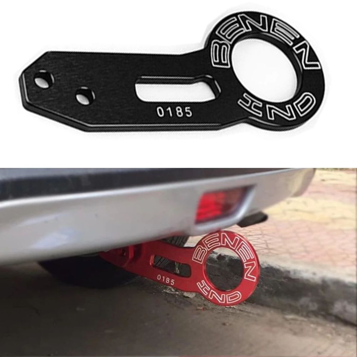 GENERICO - Gancho De Remolque Tuning Posterior Para Auto