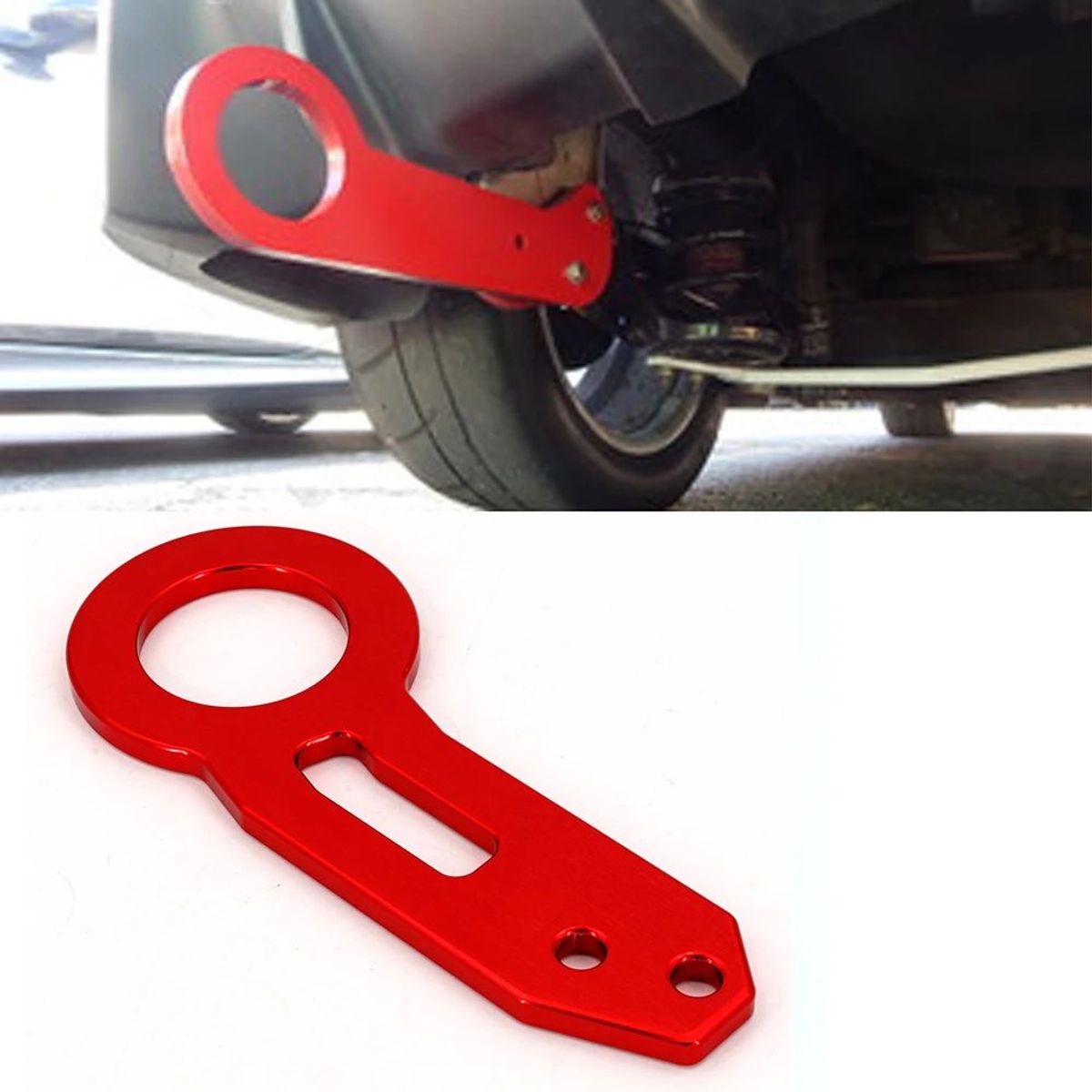 GENERICO - Gancho De Remolque Tuning Posterior Para Auto