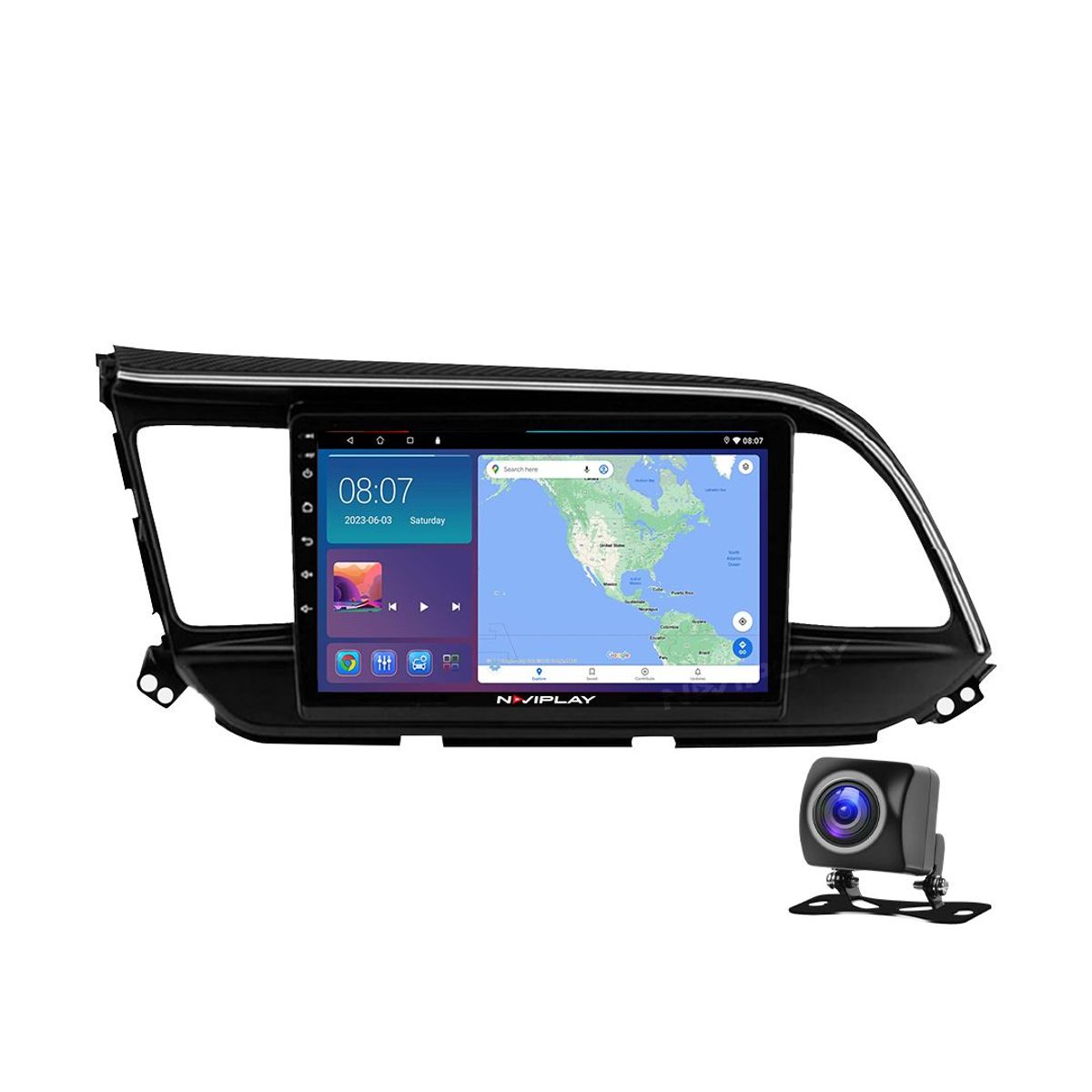 GENERICO - Autoradio Android Naviplay Para Hyundai  Elantra 2019 – 2020