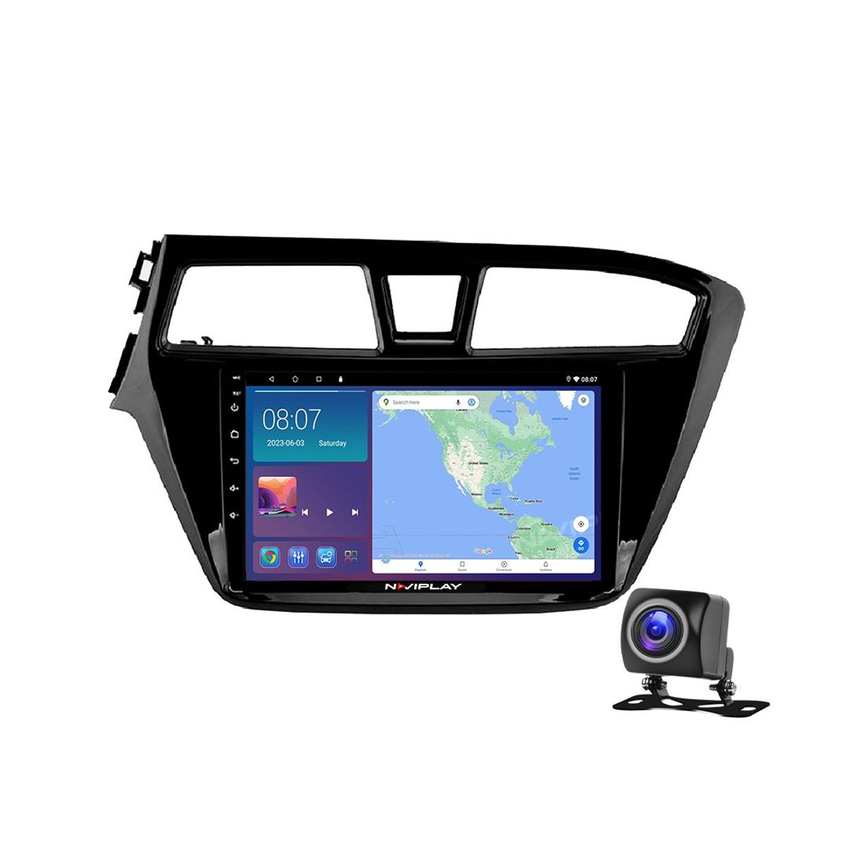 GENERICO - Autoradio Android Naviplay Para Hyundai i20 2014 – 2020