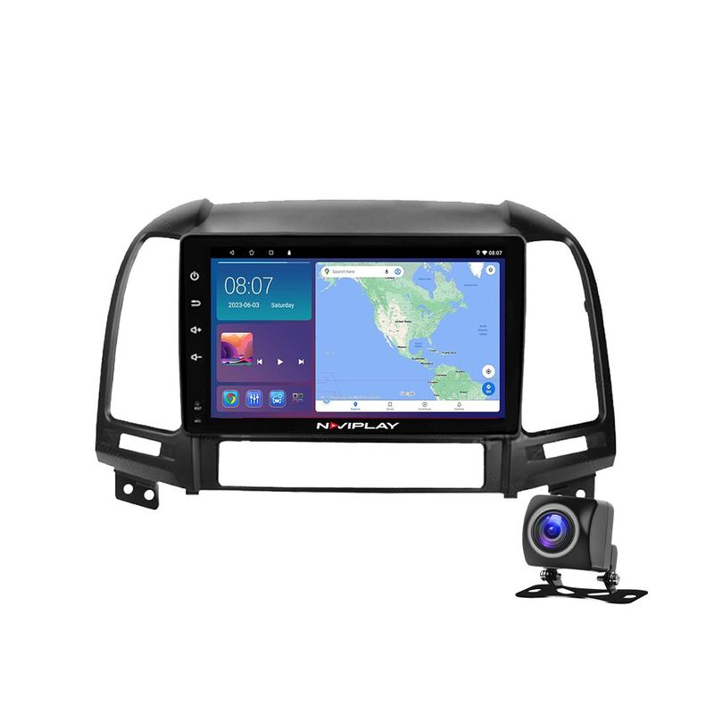 GENERICO - Autoradio Android Naviplay Para Hyundai  Santa Fe 2006 – 2012