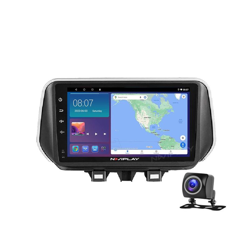 GENERICO - Autoradio Android Naviplay Para Hyundai   Santa Fe Tucson 2019 – 2020
