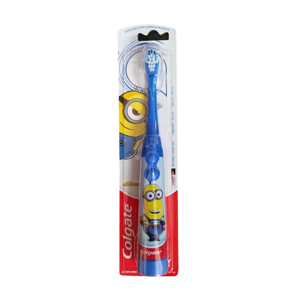 COLGATE - Cepillo de dientes eléctrico Minions Kevin azul Colgate